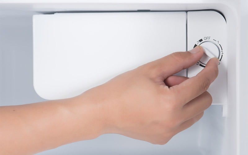 Vui lòng điều chỉnh nhiệt độ tủ lạnh mới cho phù hợp