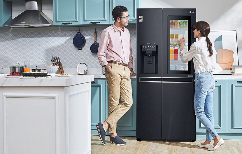 Dòng tủ lạnh Door in Door của LG thuộc dòng sản phẩm cao cấp